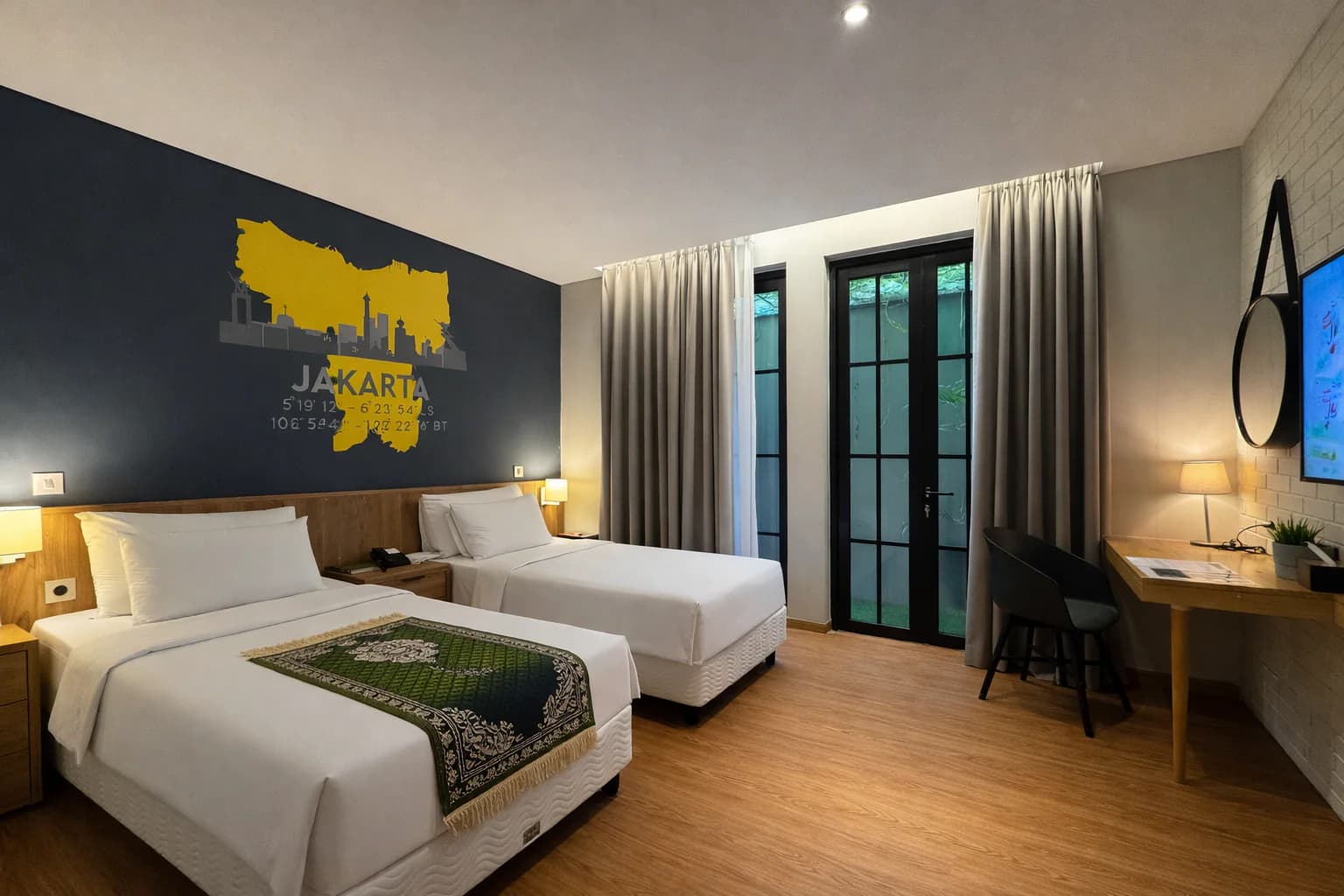 Deluxe Double room view